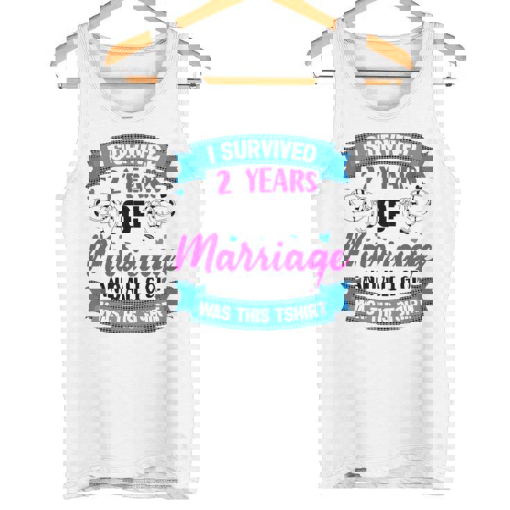 結婚2年 結婚2周年 タンクトップ