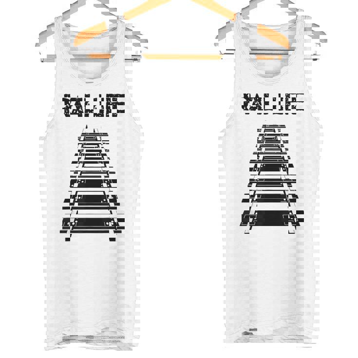 線路付きレールライフ 鉄道作業員と鉄道模型用 タンクトップ