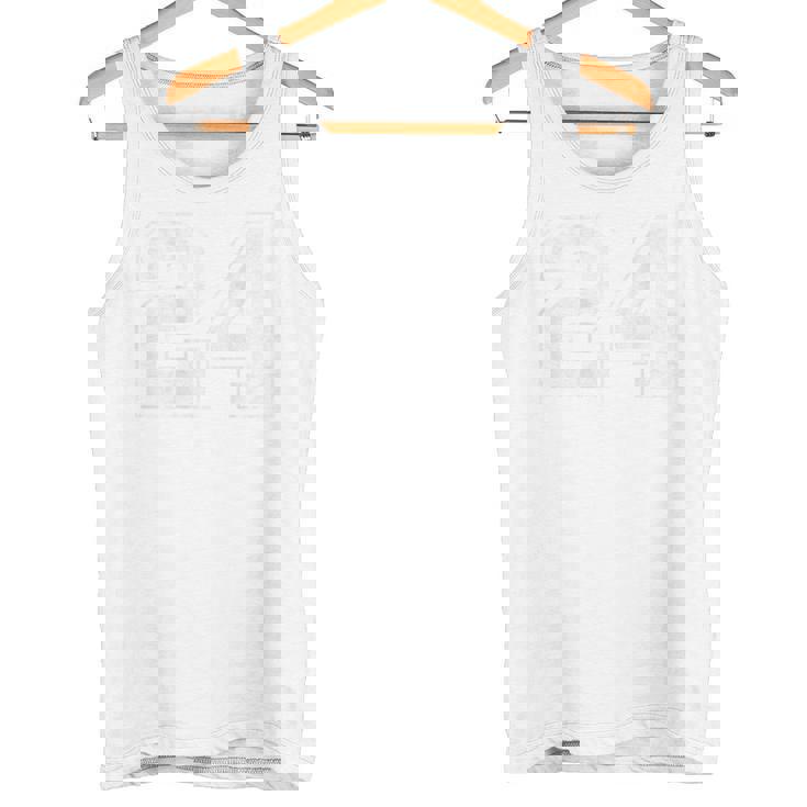 背面に24番。 タンクトップ