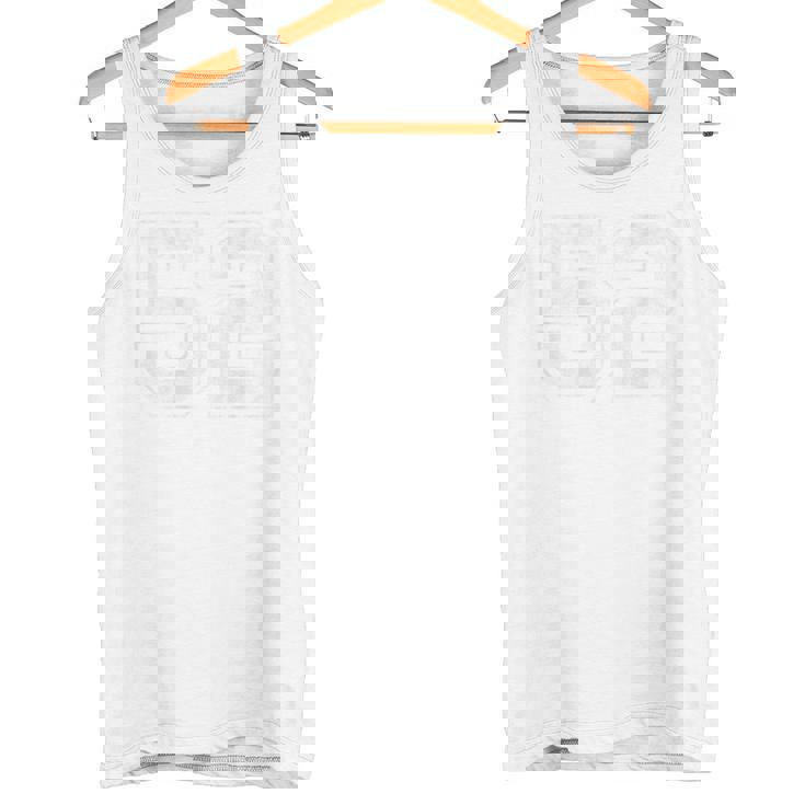 背面に52番。 タンクトップ