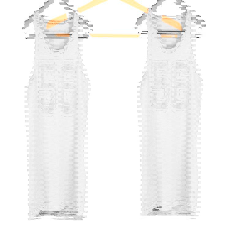 背面に56番。 タンクトップ