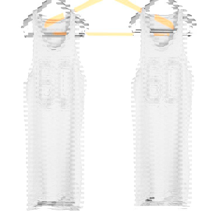 背面に60番。 タンクトップ