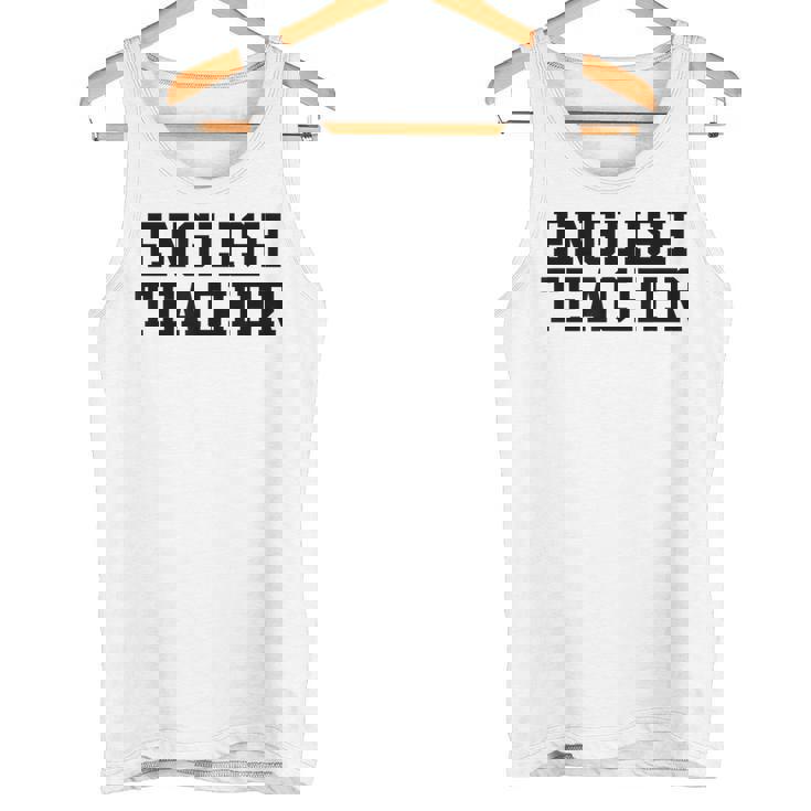 英語教師 かわいい教師の学校服 タンクトップ