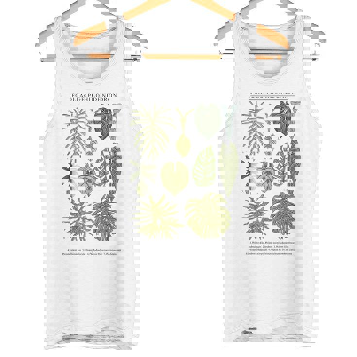 葉 フィロデンドロン サトイモ 植物 恋人 ギフト アンスリウム タンクトップ