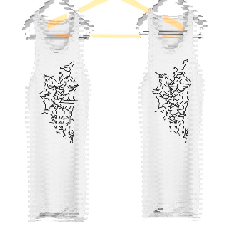 蜘蛛の巣 ハート かわいい ハロウィン ゴス タンクトップ