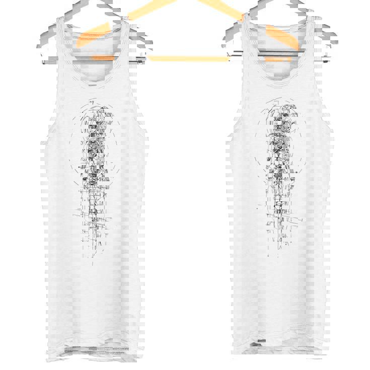 解剖学 人体 生物学 教師 学生 医学部 タンクトップ