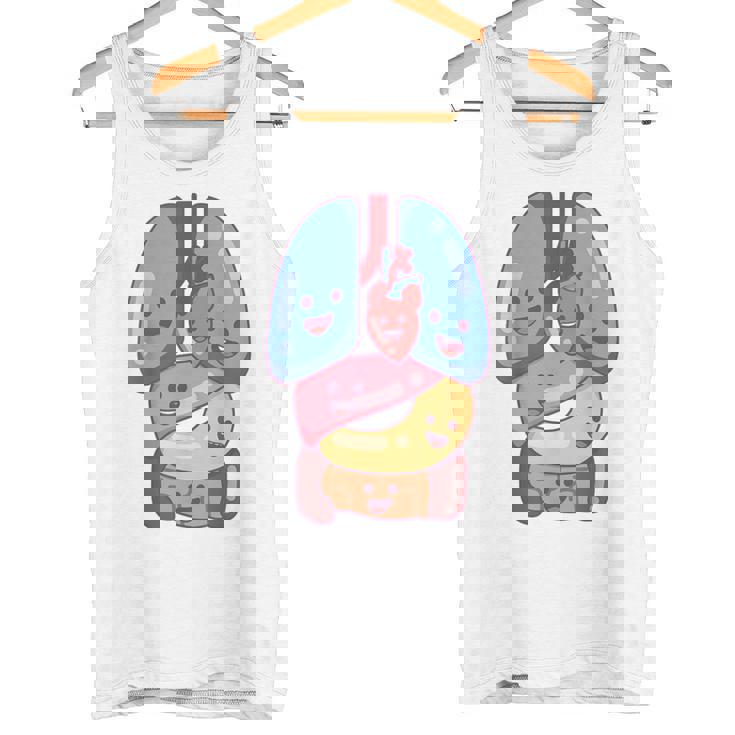 解剖学 生理学 心臓 肺 生命 器官 イラスト タンクトップ
