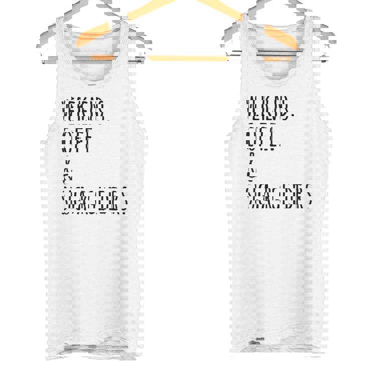 週末コーヒーフクロモモンガペット タンクトップ