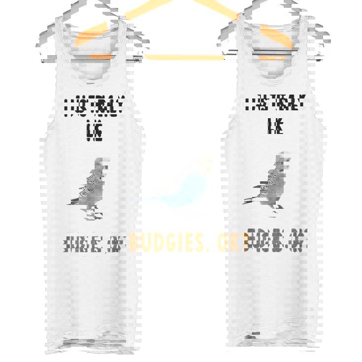 青いセキセイインコ、面白いことわざ、楽しい、セキセイインコ タンクトップ