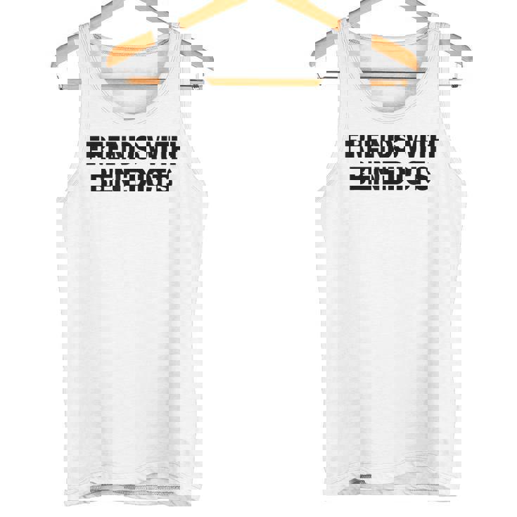 面白いエッグベネディクトの名言「ベネディクトの友達かっこいい」 タンクトップ