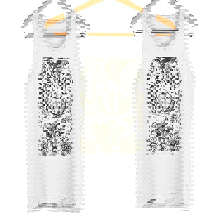 食虫植物 ヴィンテージ サラセニア ボタニカル タンクトップ