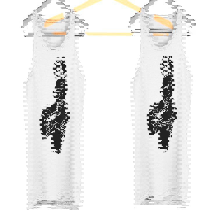 黒うさぎ星人 タンクトップ