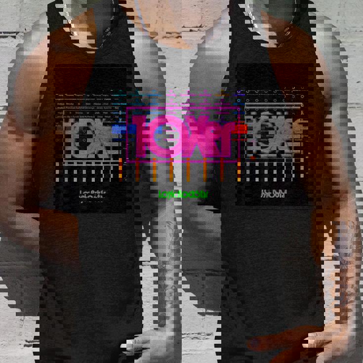 10Xer クール オリジナルアートワーク ロックスター エレクトロニック バンド タンクトップ 彼への贈り物