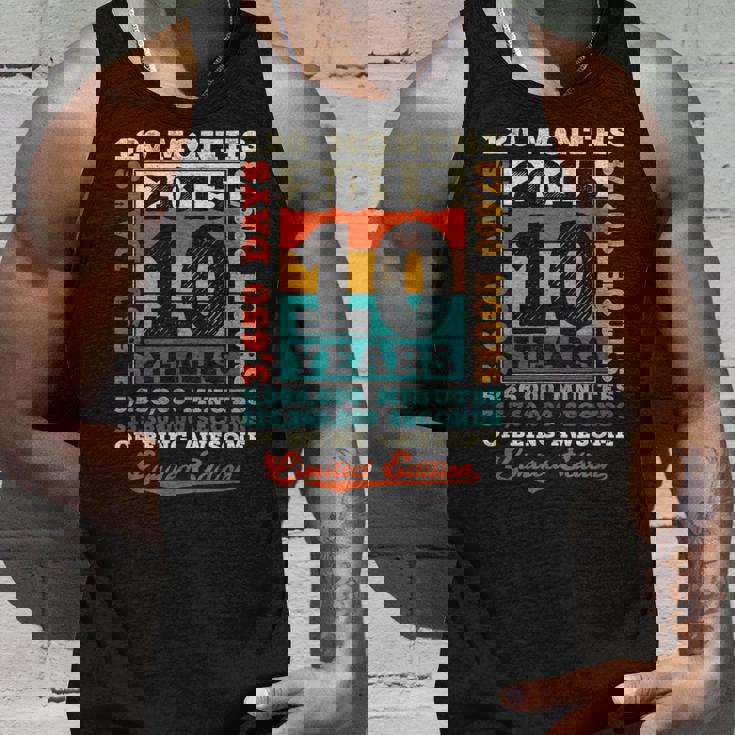 10歳の誕生日 10歳 120ヶ月 すごい生まれ 2015 タンクトップ 彼への贈り物