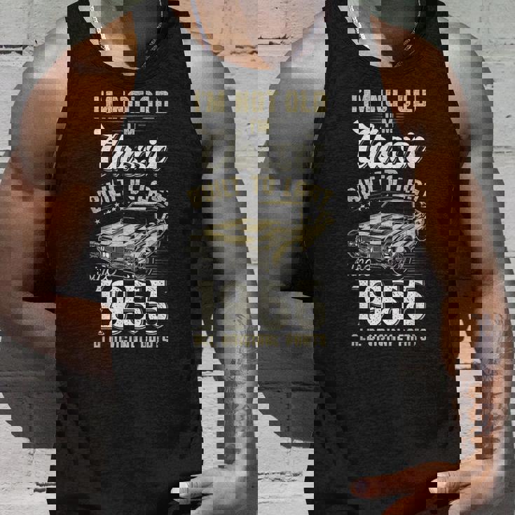 1955年生まれ、70歳の誕生日、クラシックカー タンクトップ 彼への贈り物