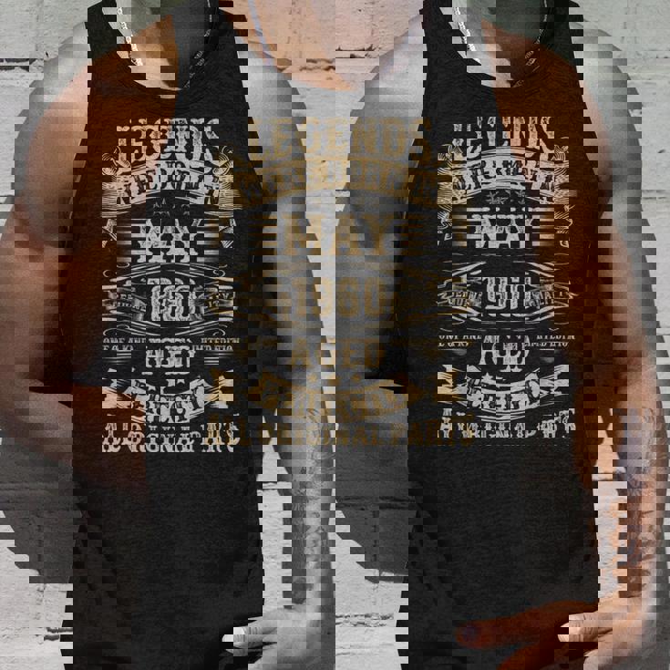 1960年5月 65歳 誕生日プレゼント 男性用 65歳の誕生日 タンクトップ 彼への贈り物