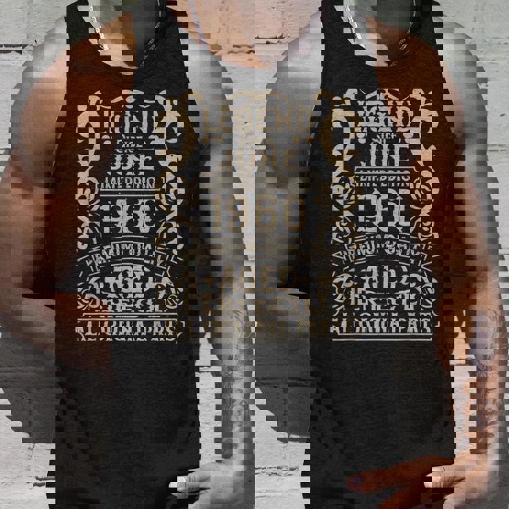 1960年6月 65歳の誕生日デコレーション ヴィンテージ 65歳の誕生日 タンクトップ 彼への贈り物