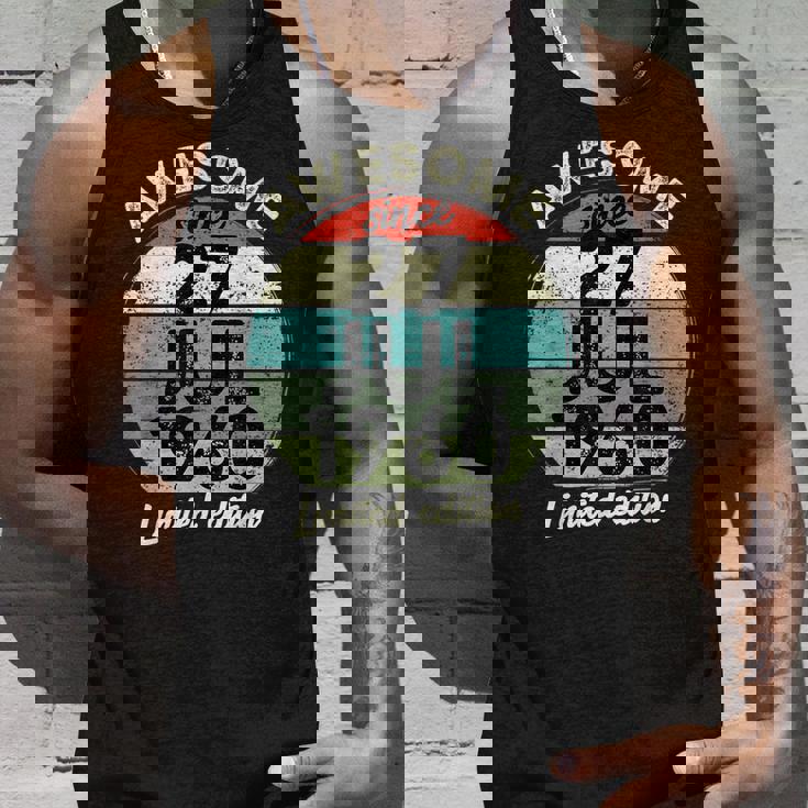 1960年7月27日 65歳の誕生日 65歳 2025年 誕生日 タンクトップ 彼への贈り物