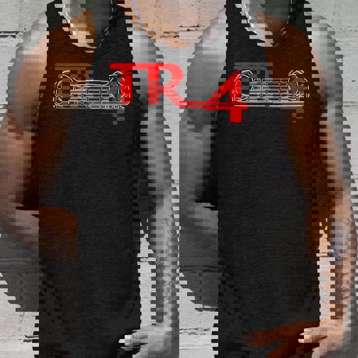 1960年代トライアンフ Tr4クラシック英国カーグリルとエンブレム。 タンクトップ 彼への贈り物