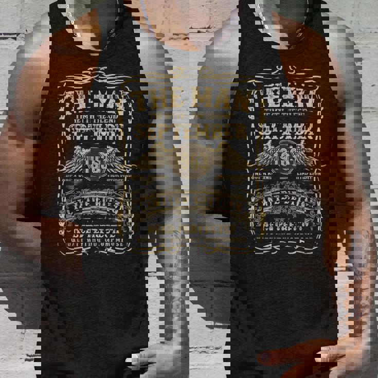 1963年9月 61歳の誕生日プレゼント 男性用 61歳の誕生日プレゼント タンクトップ 彼への贈り物