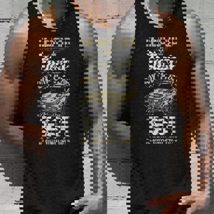 1964年生まれ、61歳の誕生日、クラシックカー タンクトップ 彼への贈り物