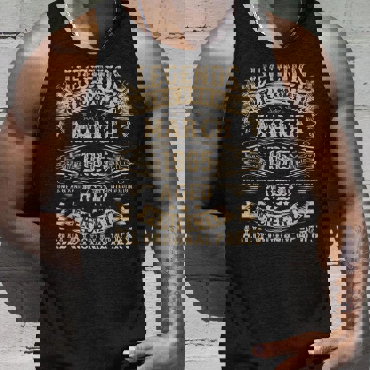 1965年3月 60歳 誕生日プレゼント 男性 60歳の誕生日 タンクトップ 彼への贈り物