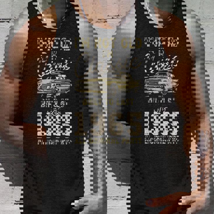 1965年生まれ、60歳の誕生日、クラシックカー タンクトップ 彼への贈り物