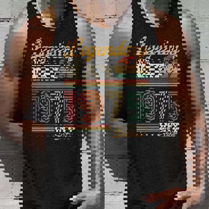 1975年5月生まれ 50年 ヴィンテージ 誕生日プレゼント タンクトップ 彼への贈り物