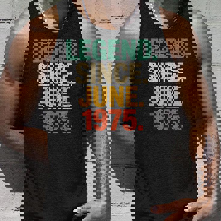 1975年6月誕生日ギフトアイデア 男女 1975年6月以来 タンクトップ 彼への贈り物