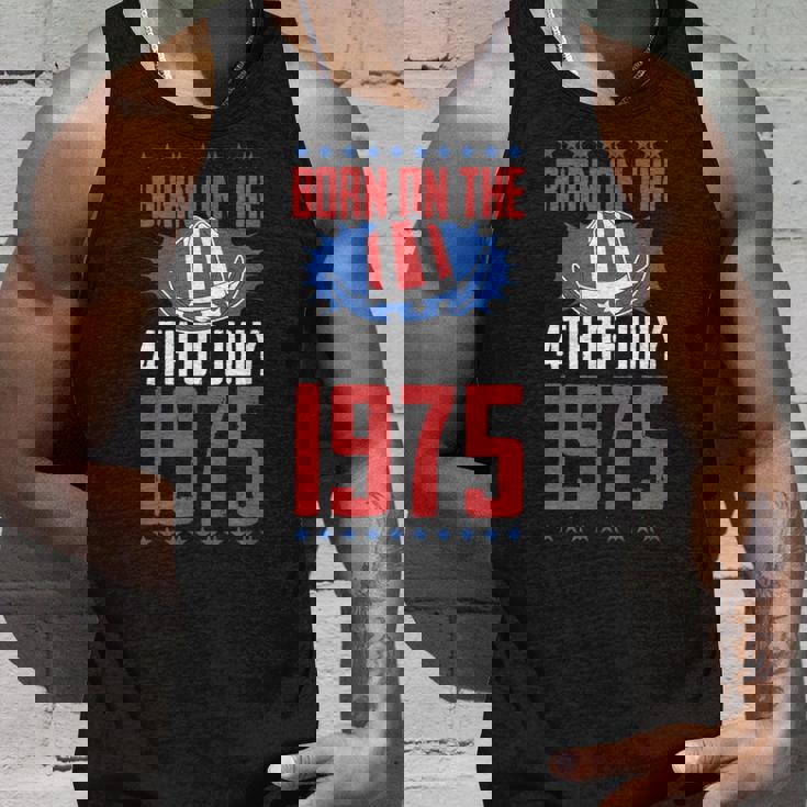 1975年7月4日誕生年アメリカ誕生日パーティーに生まれる タンクトップ 彼への贈り物