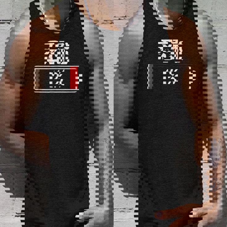 1の忍耐 面白い誕生日プレゼント カップル パジャマ ことわざ ことわざのもじり ジョーク ギャグ ダジャレ ツッコミ タンクトップ 彼への贈り物