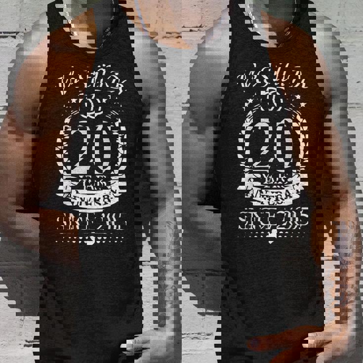 2005年結婚20周年から20年を続けています。 タンクトップ 彼への贈り物