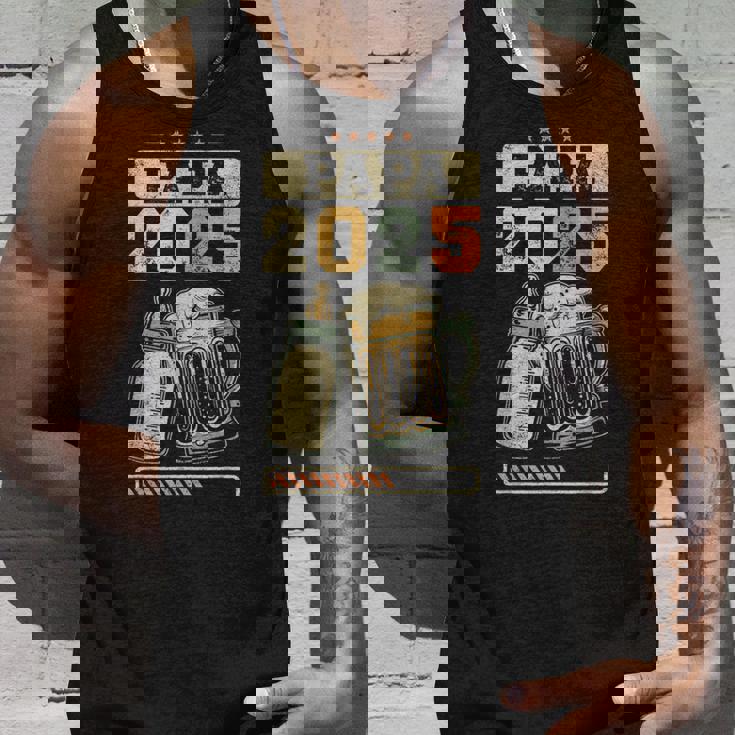 2025 年のお父さん 出産のお知らせ 父親になる予定の人 未来のお父さん タンクトップ 彼への贈り物