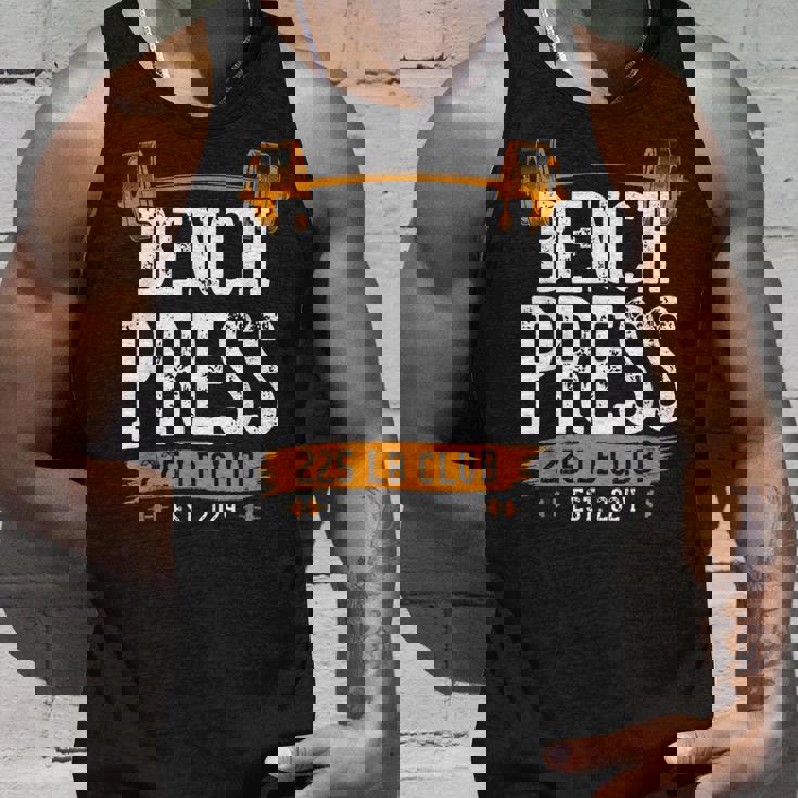 225ポンド ベンチプレス クラブ ベンチプレス ジム ワークアウト タンクトップ 彼への贈り物