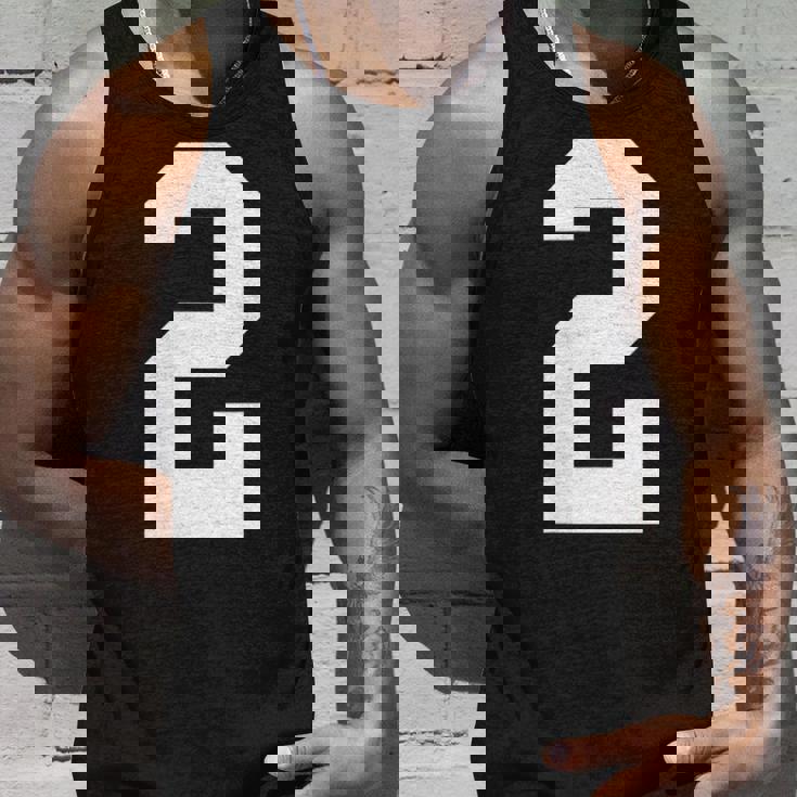 2番の大学スポーツスタイル。ホワイト。 タンクトップ 彼への贈り物