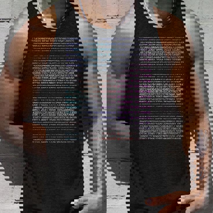 314 円周率 1000桁 算数 数学 面白い おもしろ ユーモア ギャグ お笑い タンクトップ 彼への贈り物