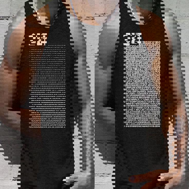 314 円周率の日 数学 非合理数 円周率 タンクトップ 彼への贈り物