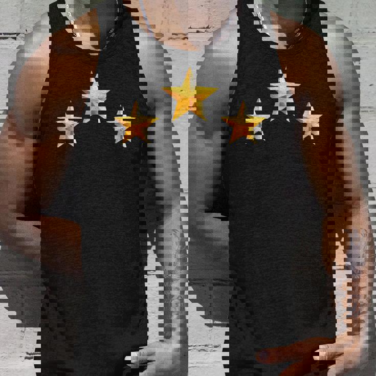 3つの黄金の星 タンクトップ 彼への贈り物