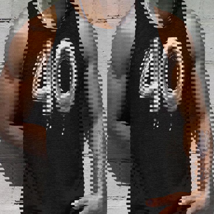 40歳の誕生日バルーン装飾バルーン40年目 タンクトップ 彼への贈り物