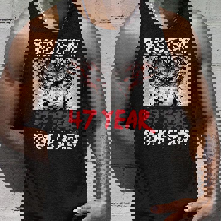 47 歳のタイムスキップ アニメ忍者サムライ 47 歳の誕生日 タンクトップ 彼への贈り物