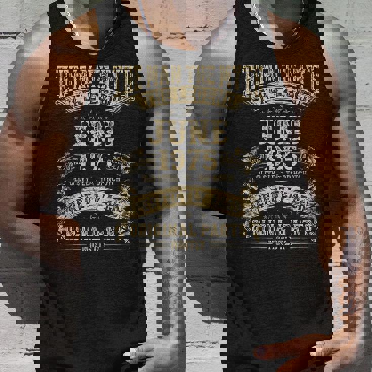 50歳の誕生日プレゼント 男性神話 1975年6月 タンクトップ 彼への贈り物