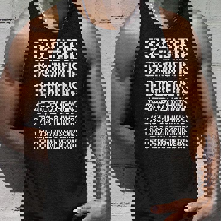 52歳の誕生日ギフト 面白い52歳の誕生日 タンクトップ 彼への贈り物