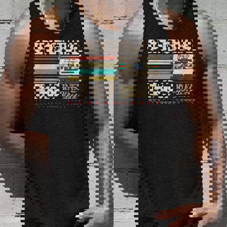 55 歳の誕生日プレゼント男性 1969 年 7月レトロ ビンテージ テープ タンクトップ 彼への贈り物