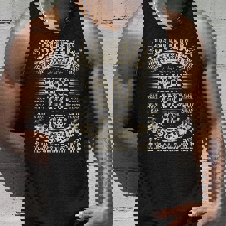 55歳の男性への55歳の誕生日プレゼント 1970年5月 タンクトップ 彼への贈り物