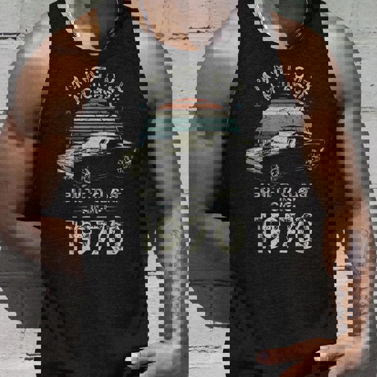 55歳の誕生日 1970年クラシックカー タンクトップ 彼への贈り物