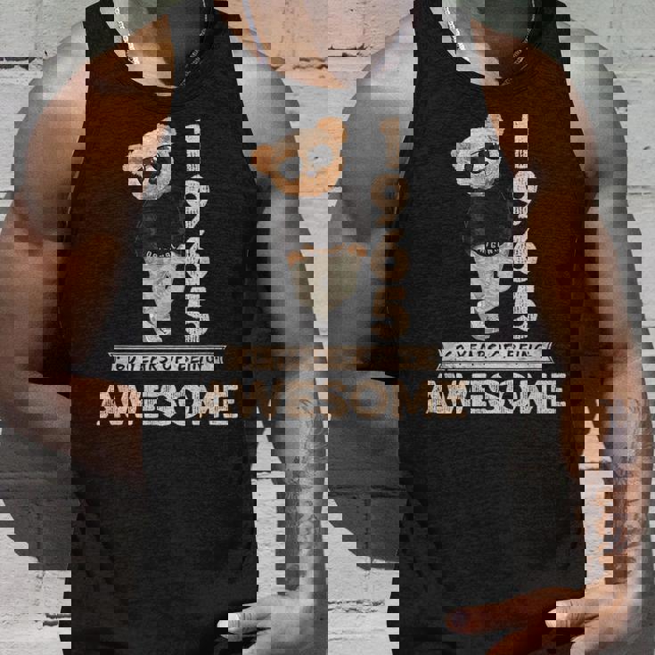 60歳の誕生日 メンズ レディース 1965年 オリジナル 素晴らしいテディベア タンクトップ 彼への贈り物