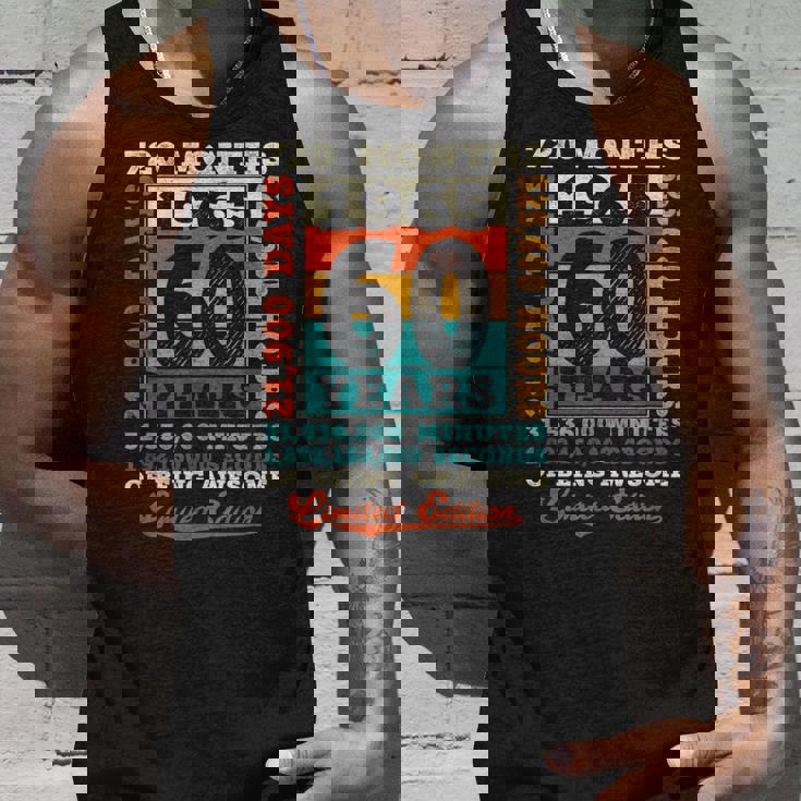 60歳の誕生日 60歳 720ヶ月 すごい生まれ 1965年 タンクトップ 彼への贈り物