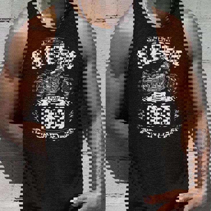 61歳の誕生日 男性 オートバイ バイカー 1963 タンクトップ 彼への贈り物