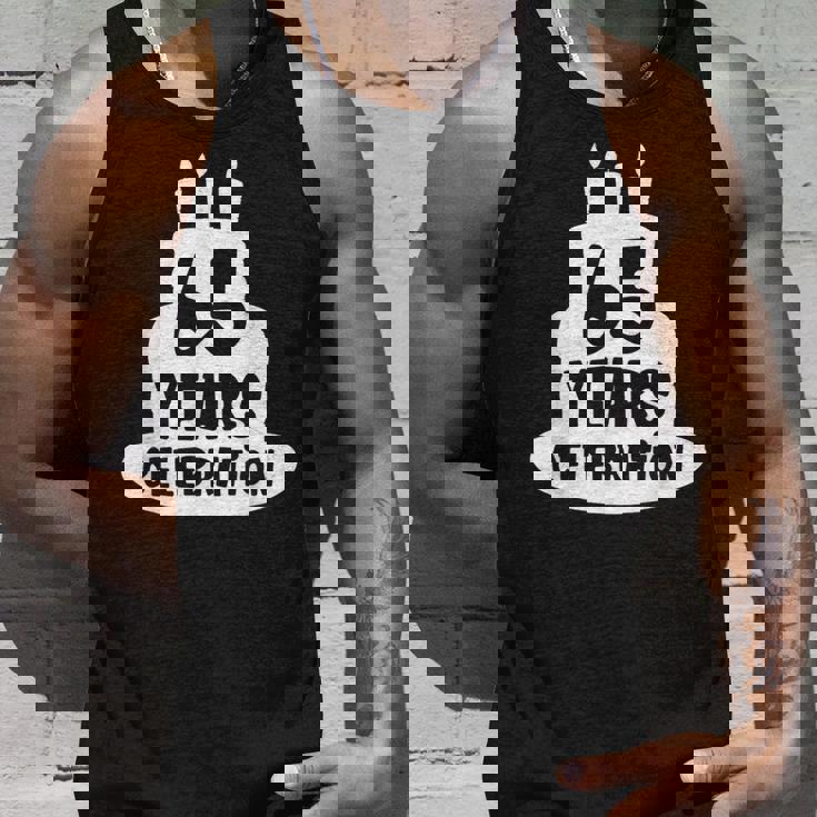 65年のお祝い イベント、記念日、誕生日。 タンクトップ 彼への贈り物