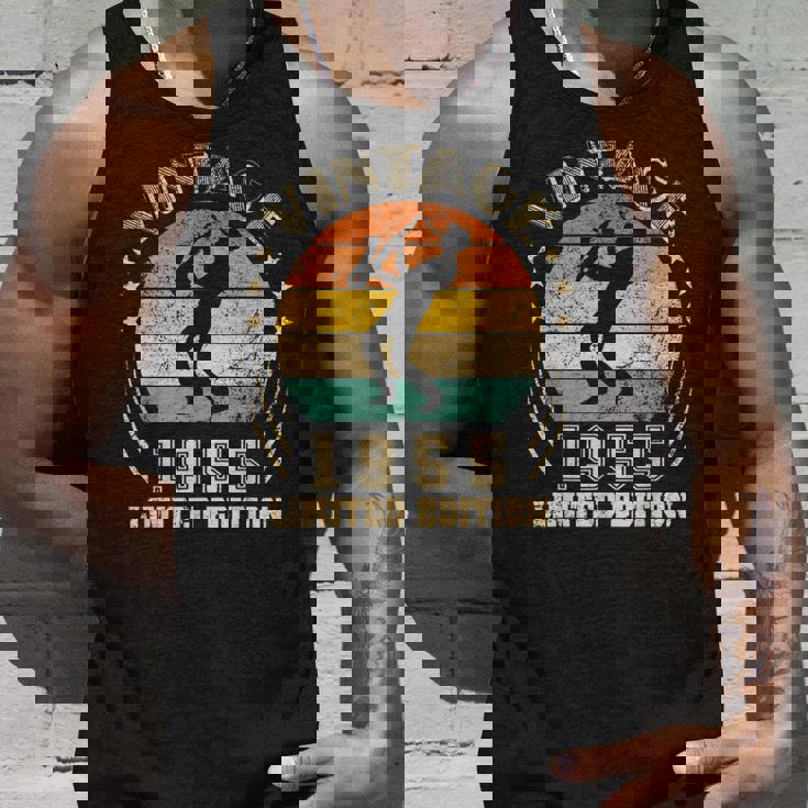 67歳の誕生日ギフト サックスプレーヤー 1955 ジャズミュージック タンクトップ 彼への贈り物